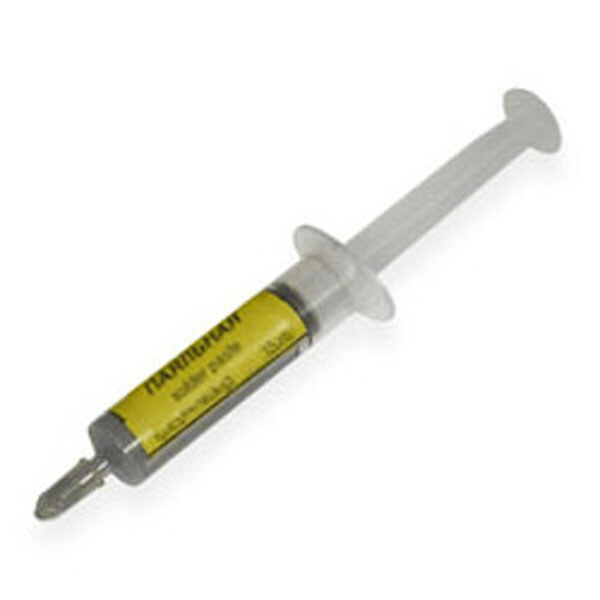 Паяльна паста Sn42Bi58 JF-800905 PbFree 25 г, з вісмутом, легкоплавка - № 1 Паяльна паста Sn42Bi58 JF-800905 PbFree 25 г, з вісмутом, легкоплавка - № 1