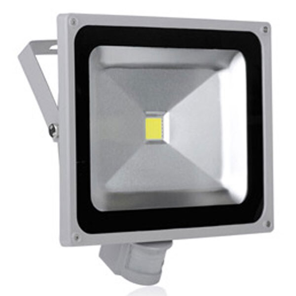 LED прожектор 50W / 0,5W тепле світло, датчик руху - № 1 LED прожектор 50W / 0,5W тепле світло, датчик руху - № 1