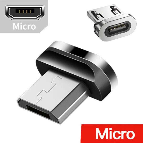Наконечник Micro USB к магнитному кабелю Essager - № 2 Наконечник Micro USB к магнитному кабелю Essager - № 2
