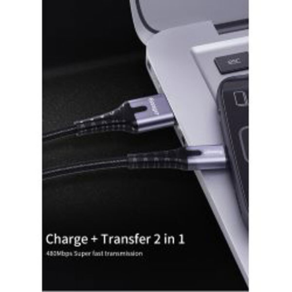 Кабель USB 2.0 AM/Apple Lightning 1м с подсветкой серый - № 2 Кабель USB 2.0 AM/Apple Lightning 1м с подсветкой серый - № 2