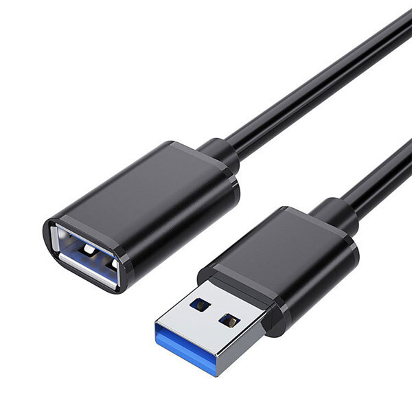 Кабель USB3.0 AM/AF, удлинитель 1.5м черный - № 2 Кабель USB3.0 AM/AF, удлинитель 1.5м черный - № 2
