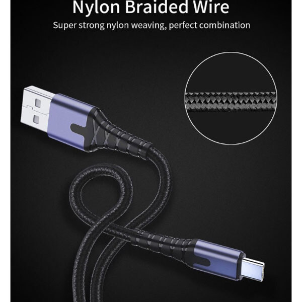 Кабель USB 2.0 AM/BM microUSB 2м с подсветкой серый - № 2 Кабель USB 2.0 AM/BM microUSB 2м с подсветкой серый - № 2