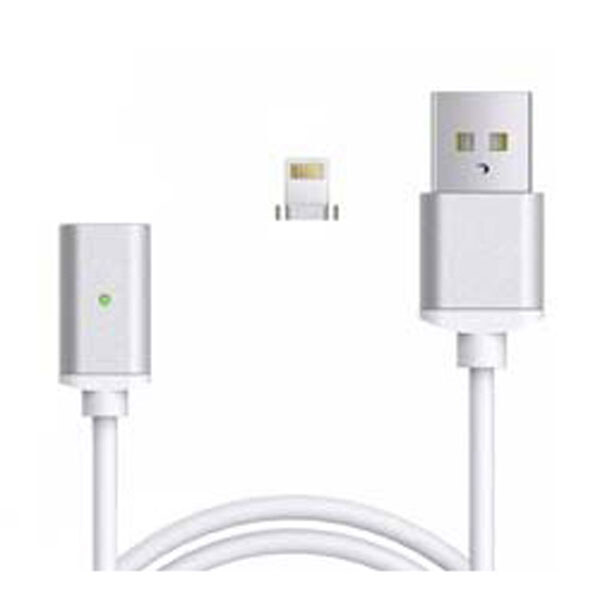 Кабель магнитный USB Apple Lightning 1м белый - № 1 Кабель магнитный USB Apple Lightning 1м белый - № 1