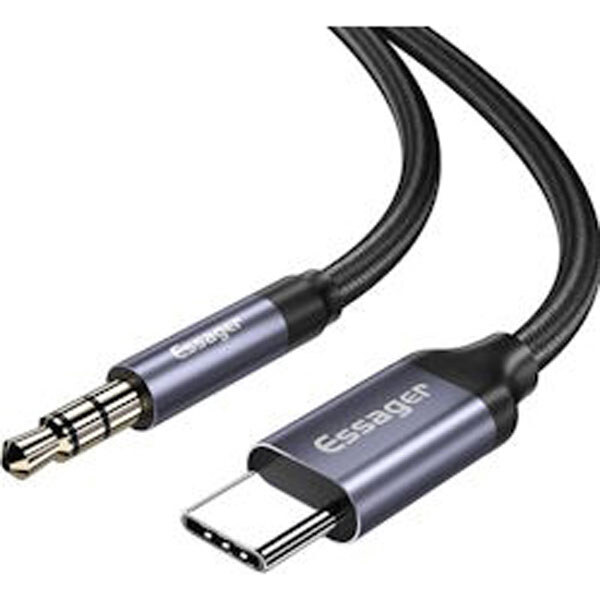 Кабель Аудио 1m Type-C/3.5mm (джек) штекер - № 1 Кабель Аудио 1m Type-C/3.5mm (джек) штекер - № 1