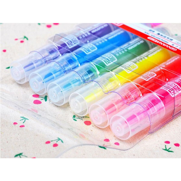 Набір маркерів для виділення тексту ( highlighter ) G-0517Т, 6 кольорів, 5мм - № 2 Набір маркерів для виділення тексту ( highlighter ) G-0517Т, 6 кольорів, 5мм - № 2