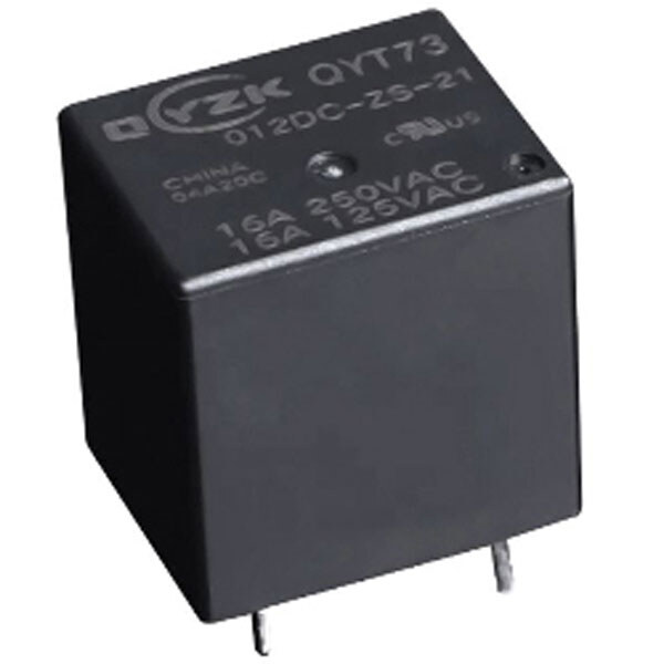 Реле QYT73-012DC-ZS-21 15A 1C coil 12VDC - № 1 Реле QYT73-012DC-ZS-21 15A 1C coil 12VDC - № 1