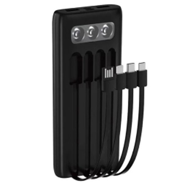 PowerBank 10000 mAh WUWTUGI Y11 чорний - № 1 PowerBank 10000 mAh WUWTUGI Y11 чорний - № 1