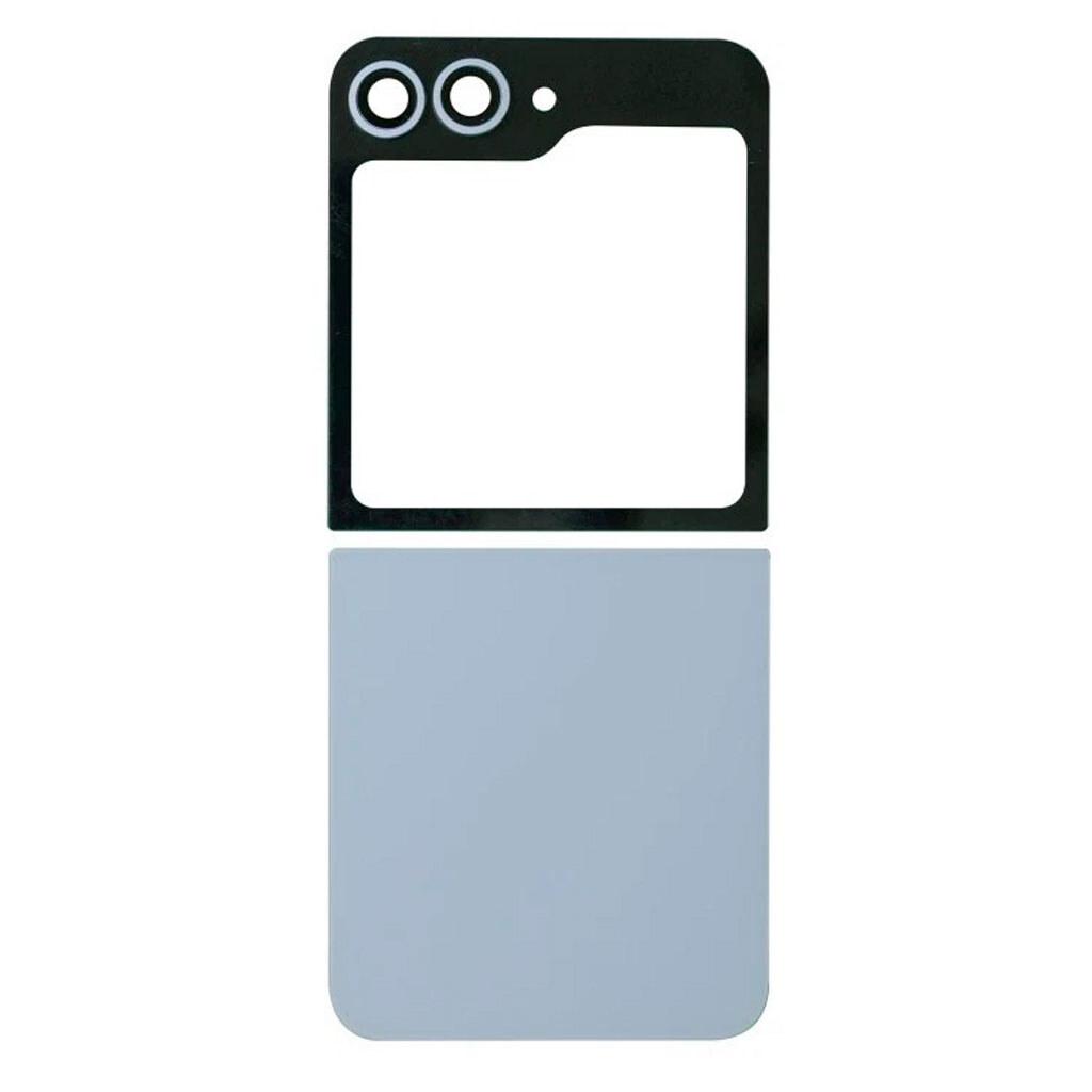 Задняя крышка Samsung F741 Galaxy Flip 6, High quality, Синий - № 1 Задняя крышка Samsung F741 Galaxy Flip 6, High quality, Синий - № 1