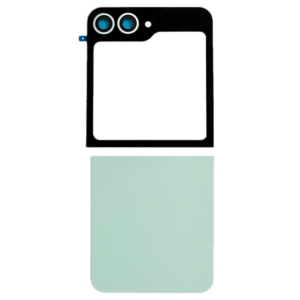 Задняя крышка Samsung F741 Galaxy Flip 6, High quality, Зеленый - № 1 Задняя крышка Samsung F741 Galaxy Flip 6, High quality, Зеленый - № 1