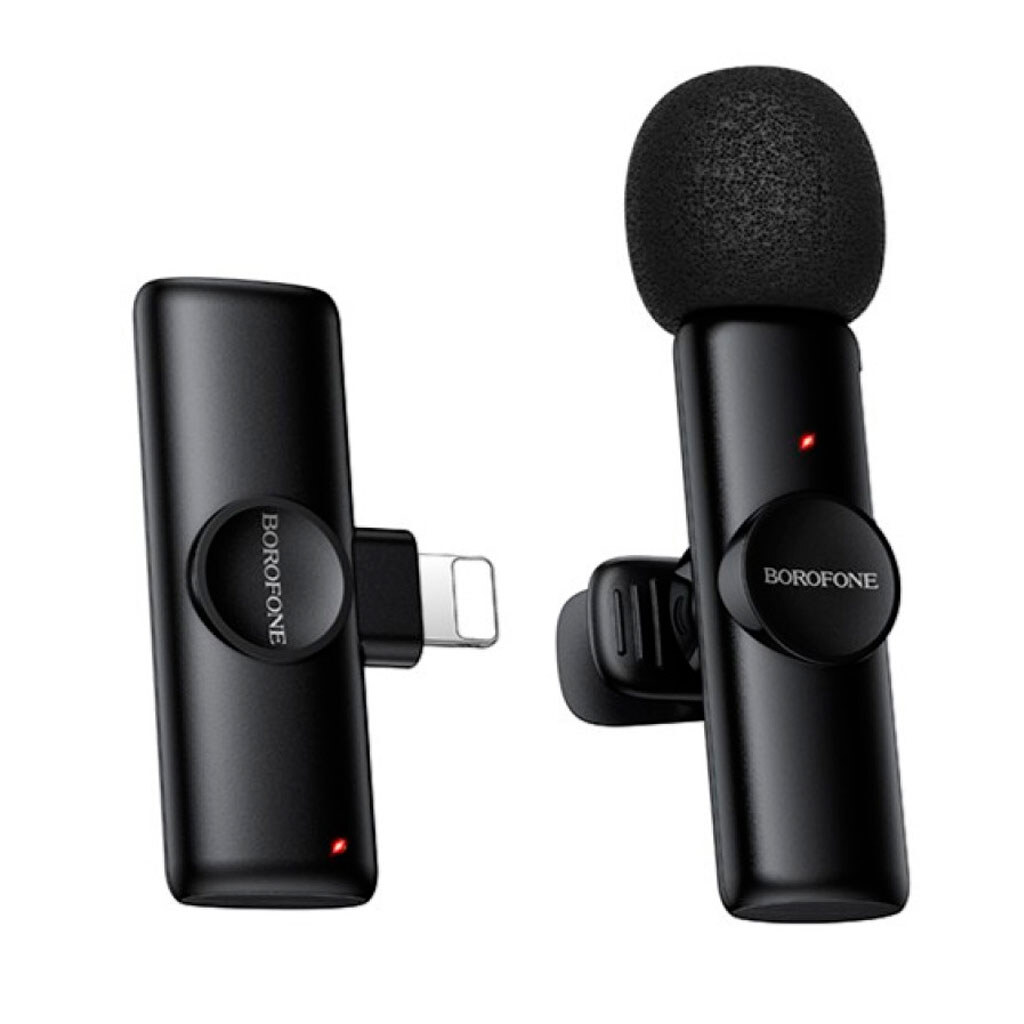 Микрофон петличный Borofone BFK16 Winner, Черный - № 1 Микрофон петличный Borofone BFK16 Winner, Черный - № 1