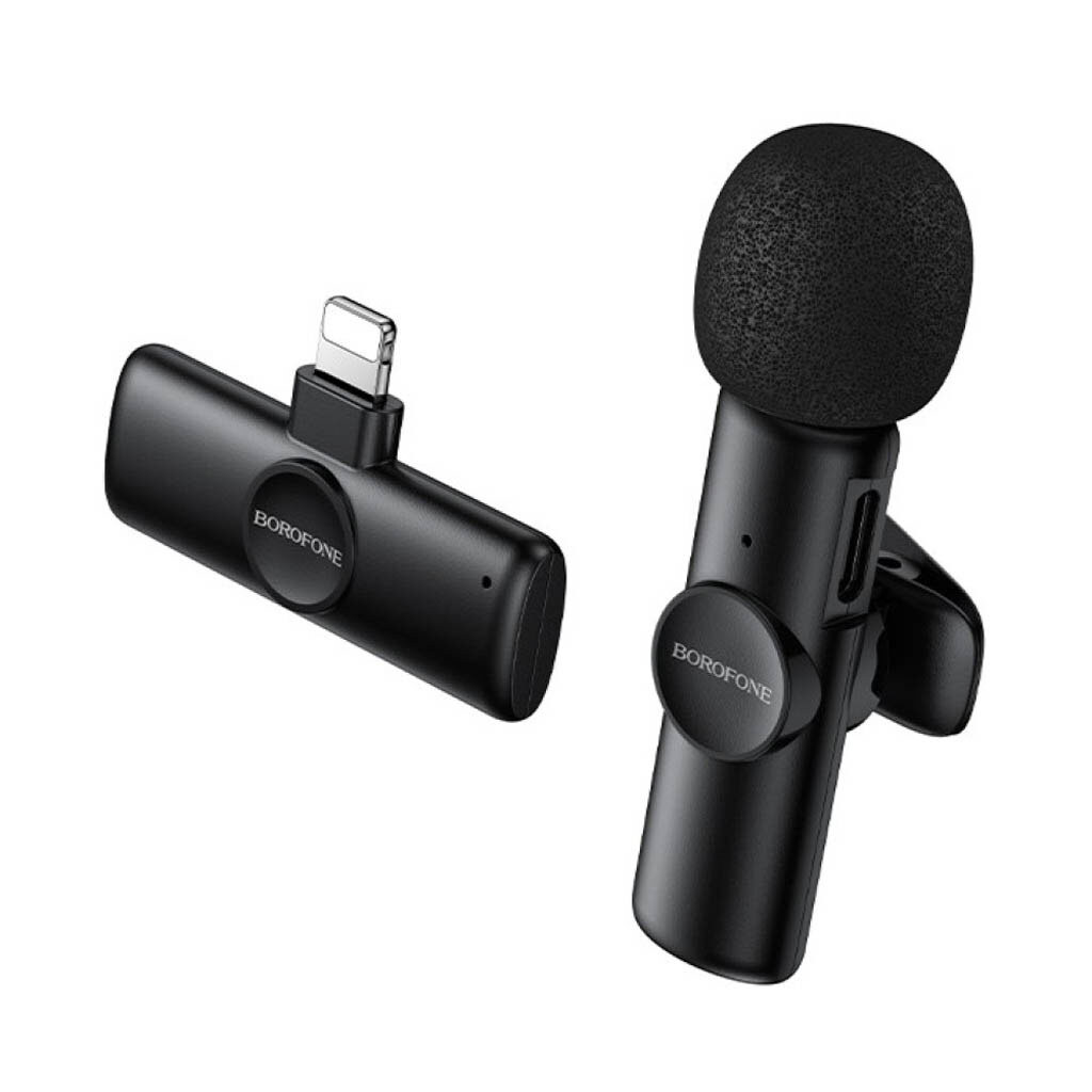 Микрофон петличный Borofone BFK16 Winner, Черный - № 2 Микрофон петличный Borofone BFK16 Winner, Черный - № 2