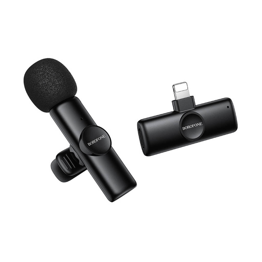 Микрофон петличный Borofone BFK16 Winner, Черный - № 4 Микрофон петличный Borofone BFK16 Winner, Черный - № 4