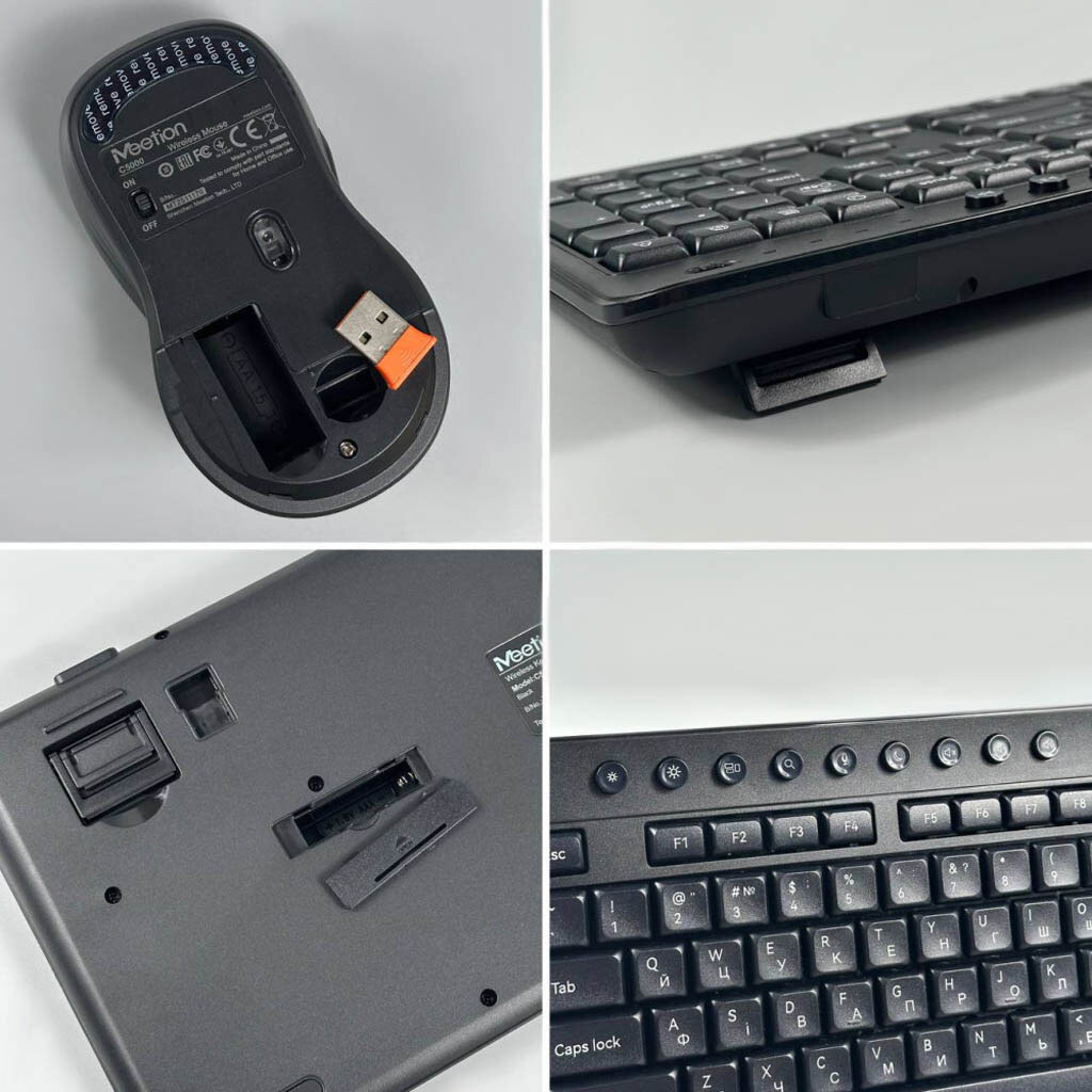 Клавіатура та миша Meetion C5000, Чорний - № 8 Клавіатура та миша Meetion C5000, Чорний - № 8