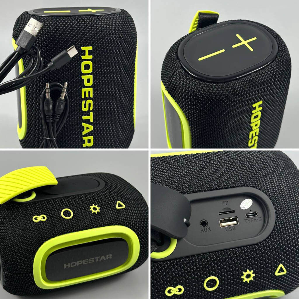 Портативная колонка Hopestar H57 Mini, Черный - № 2 Портативная колонка Hopestar H57 Mini, Черный - № 2