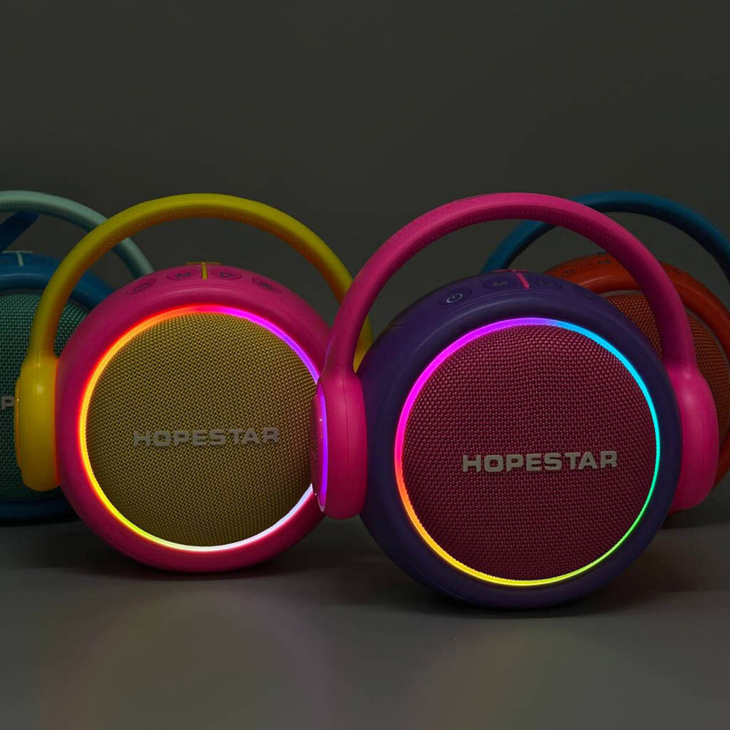 Портативная колонка Hopestar S20, Розовый - № 3 Портативная колонка Hopestar S20, Розовый - № 3