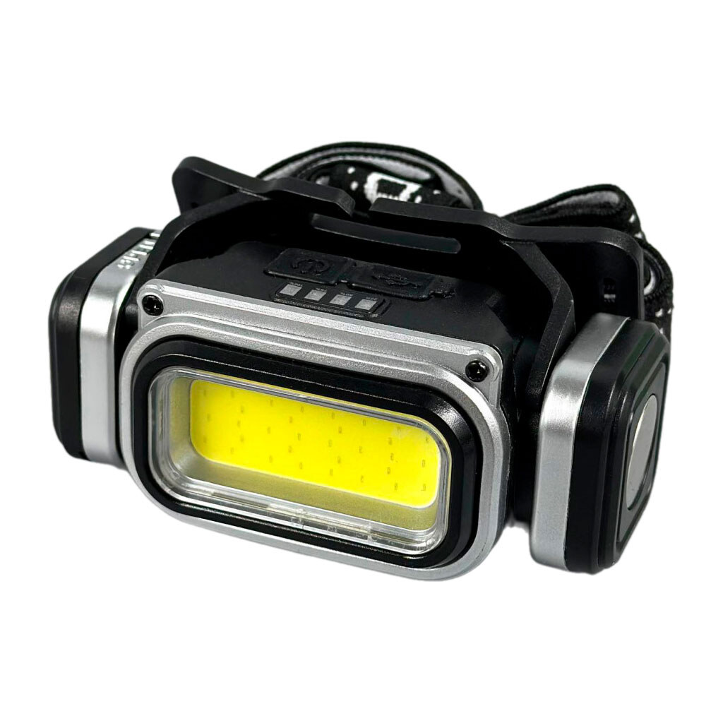 Налобный фонарь HX-T80-COB, Черный - № 1 Налобный фонарь HX-T80-COB, Черный - № 1