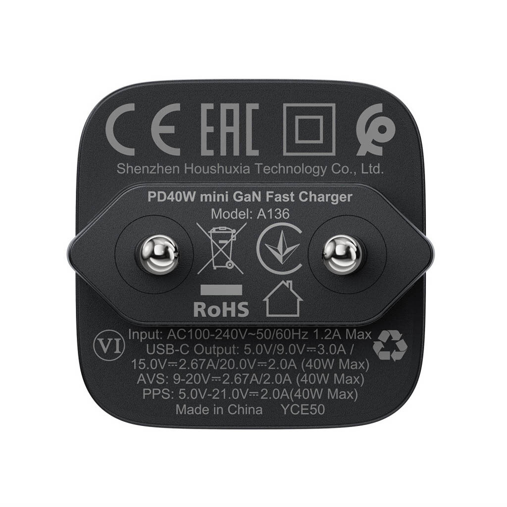 СЗУ AceFast A136, Черный - № 4 СЗУ AceFast A136, Черный - № 4