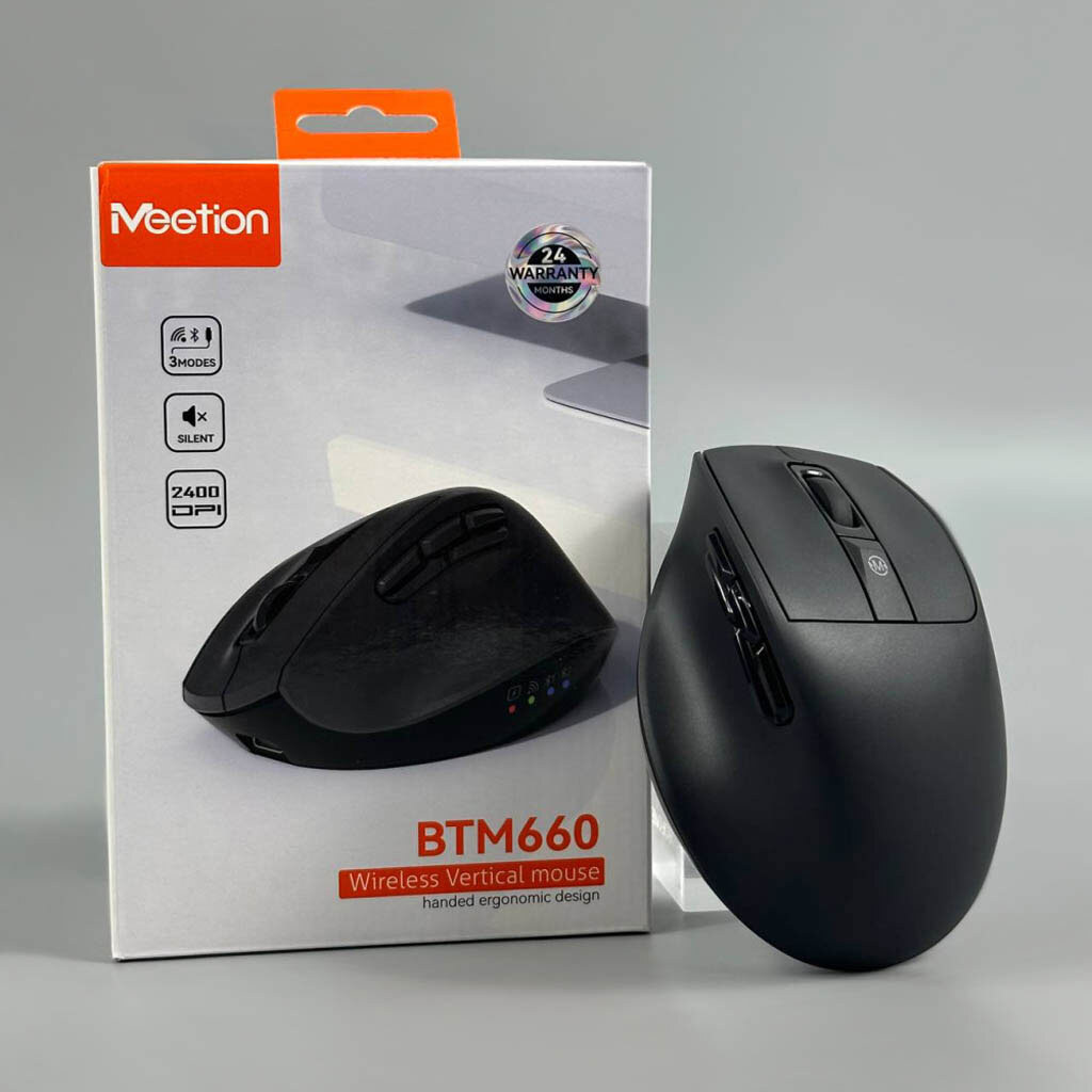 Мышь Meetion BTM660, Серый - № 9 Мышь Meetion BTM660, Серый - № 9