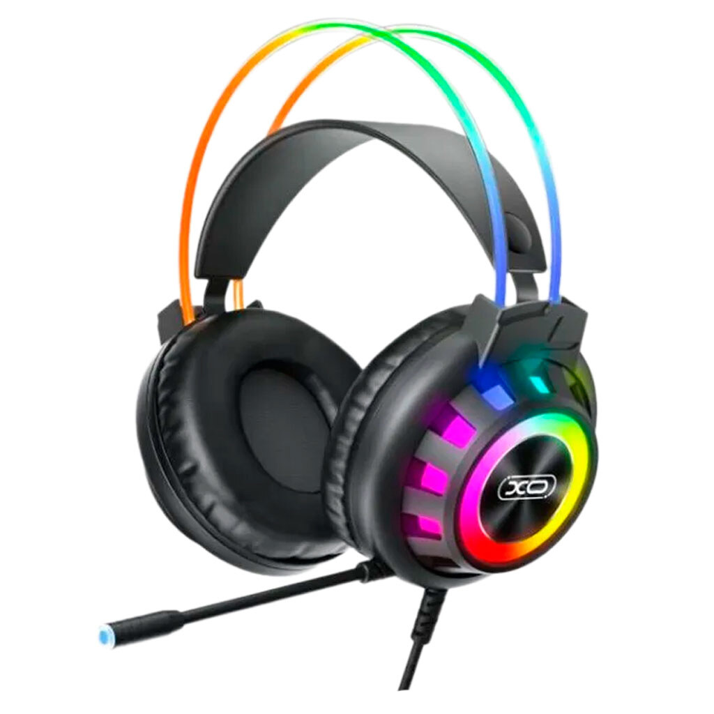Наушники XO GE10 Colorful, С микрофоном, Черный - № 1 Наушники XO GE10 Colorful, С микрофоном, Черный - № 1