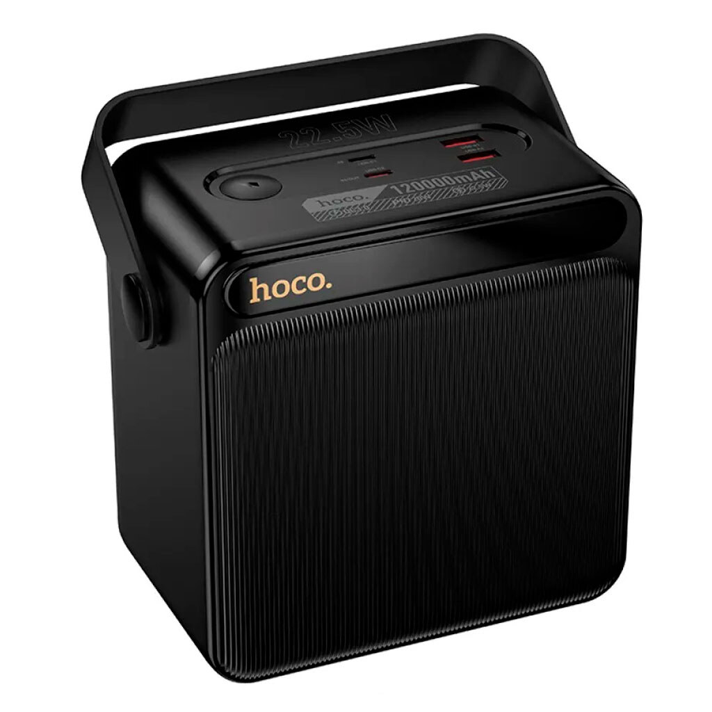 Портативная батарея (Power Bank) Hoco DB101 Zeus, 120000 mAh, Черный - № 1 Портативная батарея (Power Bank) Hoco DB101 Zeus, 120000 mAh, Черный - № 1