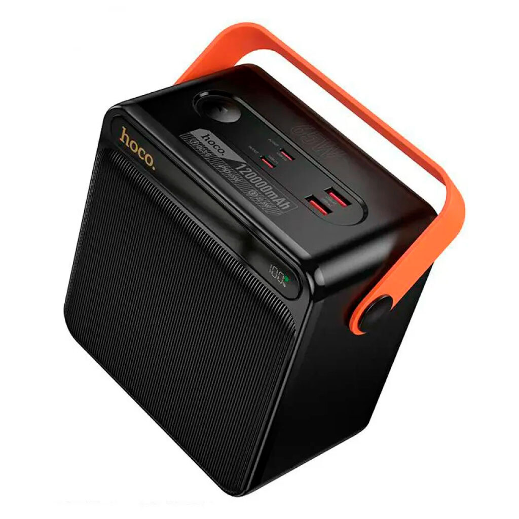 Портативная батарея (Power Bank) Hoco DB101A Zeus, 120000 mAh, Черный - № 2 Портативная батарея (Power Bank) Hoco DB101A Zeus, 120000 mAh, Черный - № 2
