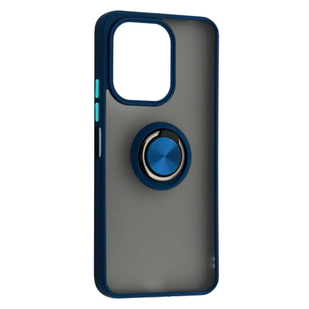 Чехол (накладка) Xiaomi Poco C81 / Redmi A7 Pro, Goospery Ring Case, Синий - № 1 Чехол (накладка) Xiaomi Poco C81 / Redmi A7 Pro, Goospery Ring Case, Синий - № 1