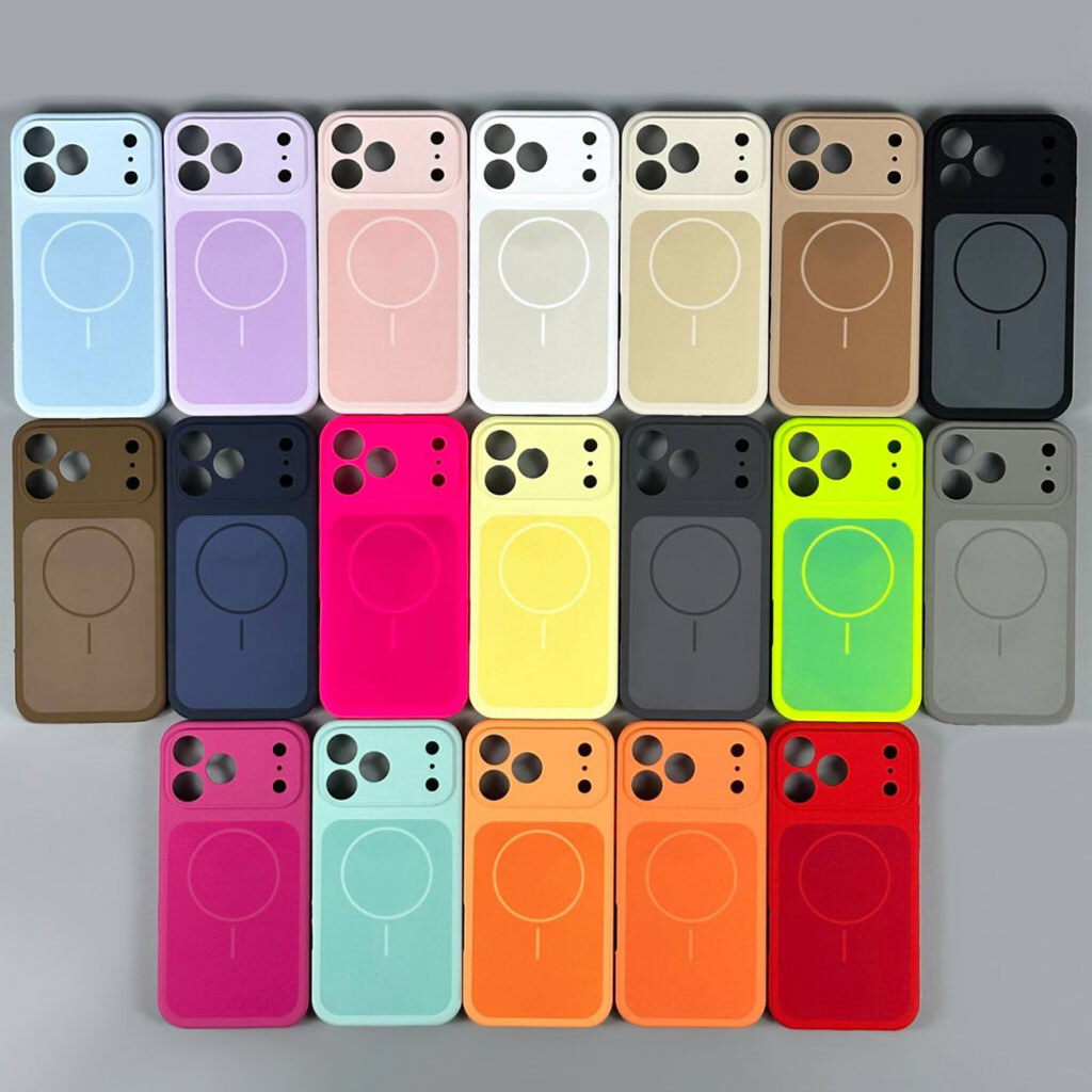 Чохол (накладка) Apple iPhone 13, Silicone Case Vision, Cream Yellow, MagSafe, Жовтий - № 2 Чохол (накладка) Apple iPhone 13, Silicone Case Vision, Cream Yellow, MagSafe, Жовтий - № 2