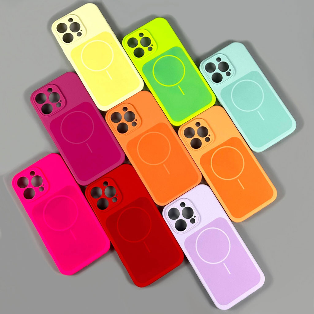 Чохол (накладка) Apple iPhone 14 Pro Max, Silicone Case Vision, Cream Yellow, MagSafe, Жовтий - № 11 Чохол (накладка) Apple iPhone 14 Pro Max, Silicone Case Vision, Cream Yellow, MagSafe, Жовтий - № 11