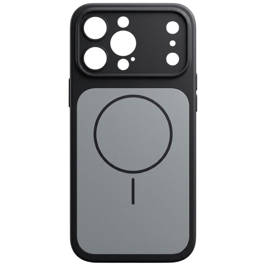 Чехол (накладка) Apple iPhone 14, Silicone Case Vision, MagSafe, Черный - № 1 Чехол (накладка) Apple iPhone 14, Silicone Case Vision, MagSafe, Черный - № 1