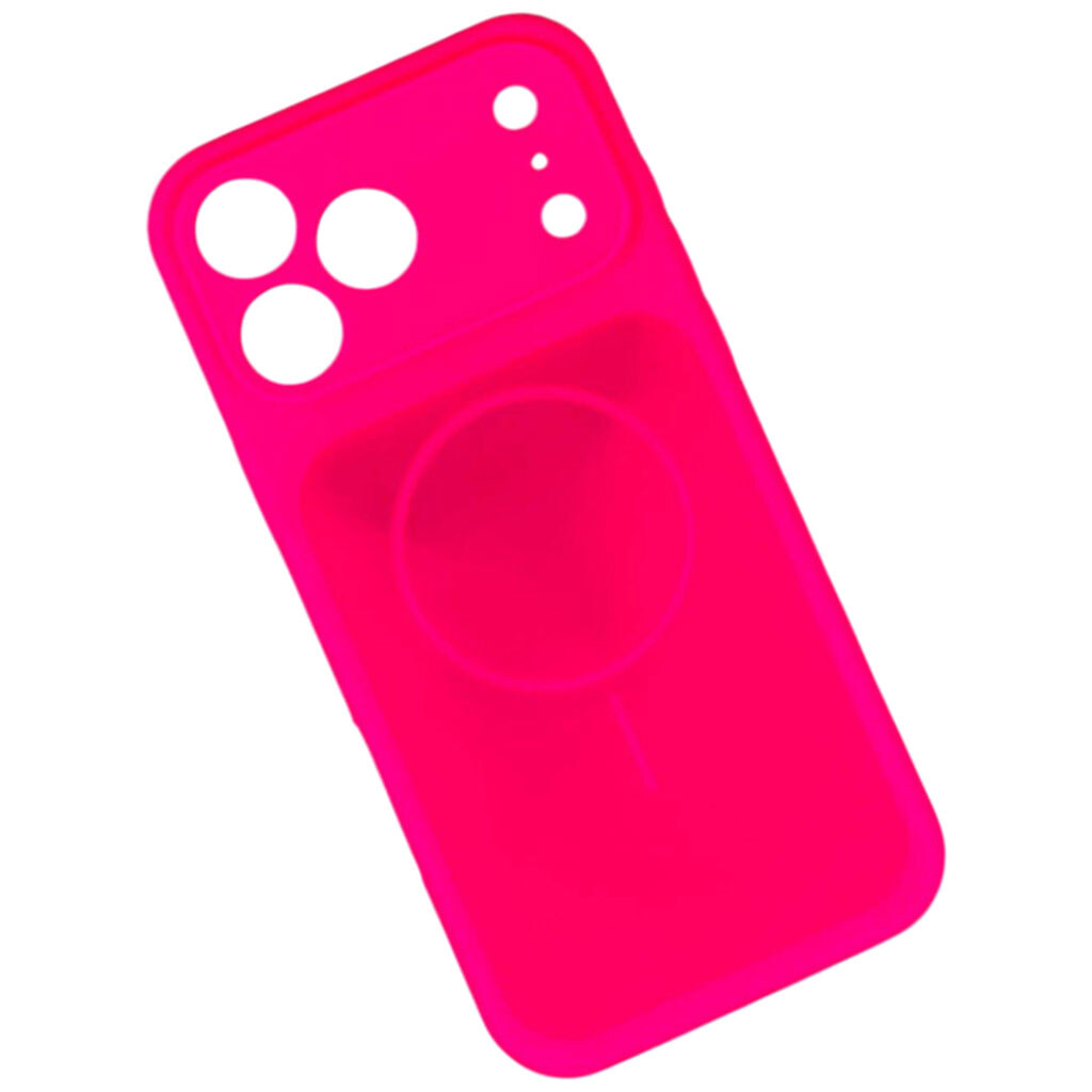 Чехол (накладка) Apple iPhone 15 Pro, Silicone Case Vision, MagSafe, Firefly Rose, Розовый - № 1 Чехол (накладка) Apple iPhone 15 Pro, Silicone Case Vision, MagSafe, Firefly Rose, Розовый - № 1