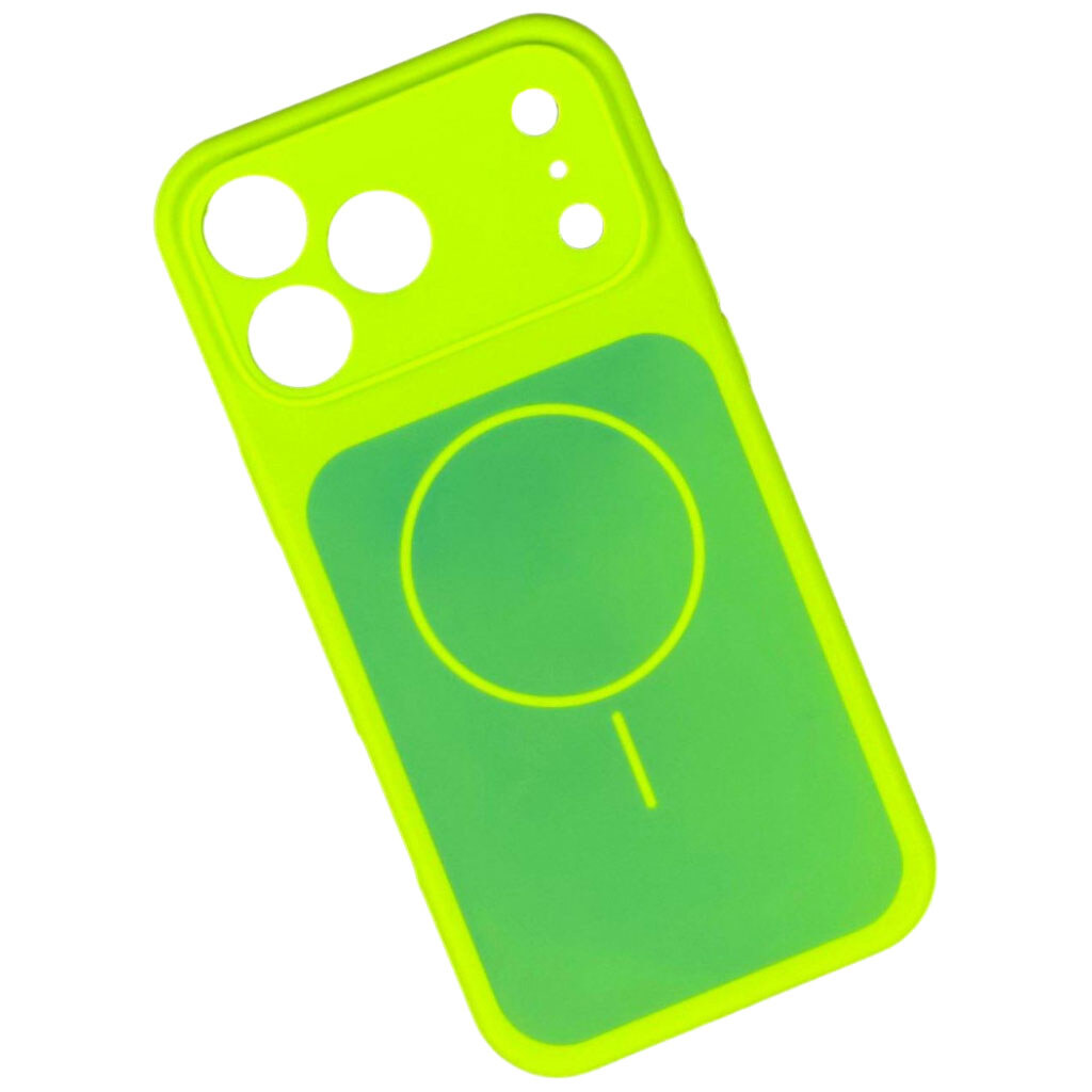 Чохол (накладка) Apple iPhone 15 Pro, Silicone Case Vision, MagSafe, Зелений - № 1 Чохол (накладка) Apple iPhone 15 Pro, Silicone Case Vision, MagSafe, Зелений - № 1