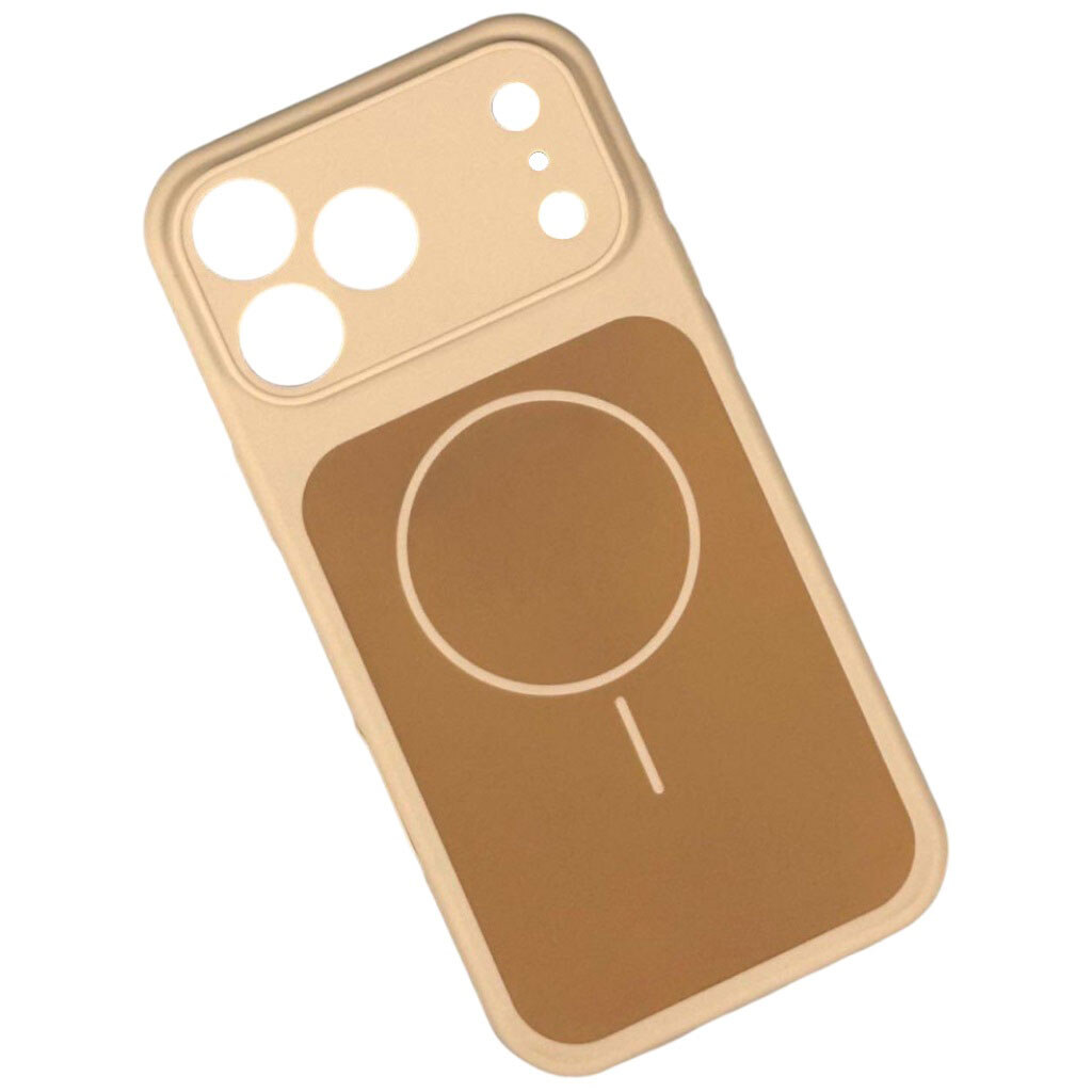 Чохол (накладка) Apple iPhone 15 Pro, Silicone Case Vision, Desert Gold, MagSafe, Золотий - № 1 Чохол (накладка) Apple iPhone 15 Pro, Silicone Case Vision, Desert Gold, MagSafe, Золотий - № 1