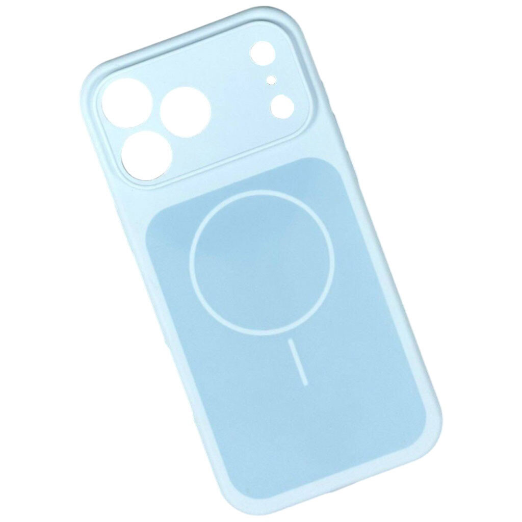 Чохол (накладка) Apple iPhone 15, Silicone Case Vision, Sky Blue, MagSafe, Блакитний - № 1 Чохол (накладка) Apple iPhone 15, Silicone Case Vision, Sky Blue, MagSafe, Блакитний - № 1