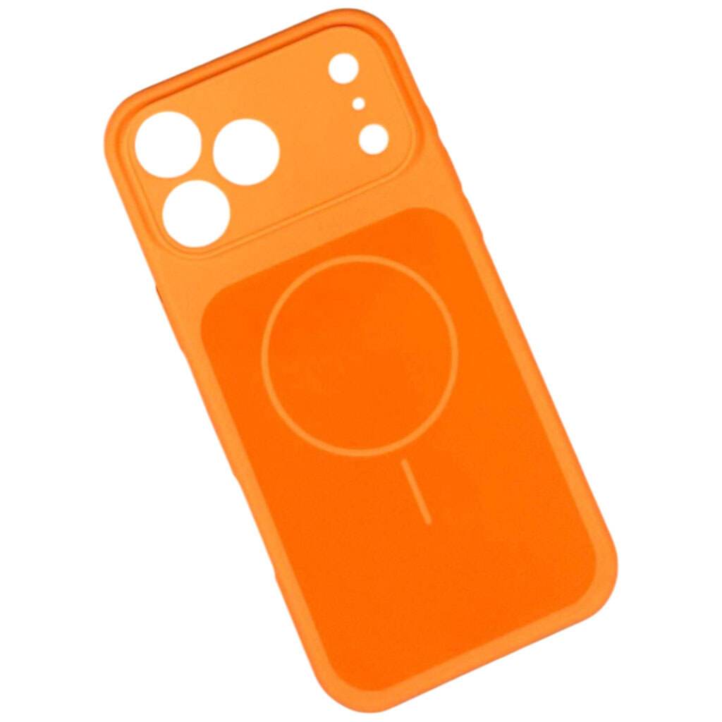 Чехол (накладка) Apple iPhone 16 Pro Max, Silicone Case Vision, MagSafe, Kumquat Orange, Оранжевый - № 1 Чехол (накладка) Apple iPhone 16 Pro Max, Silicone Case Vision, MagSafe, Kumquat Orange, Оранжевый - № 1