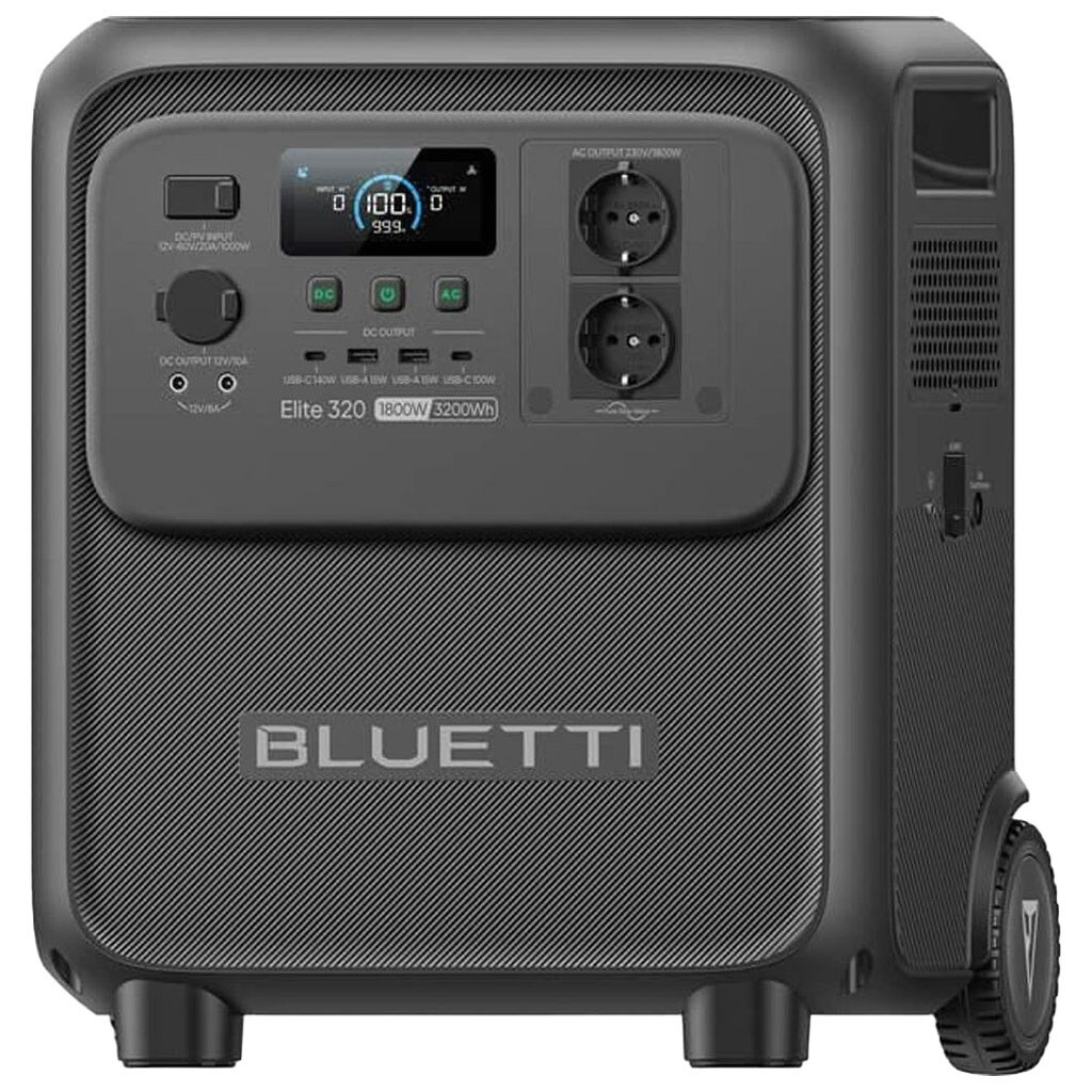 Зарядна станція Bluetti Elite 320, Чорний - № 2 Зарядна станція Bluetti Elite 320, Чорний - № 2