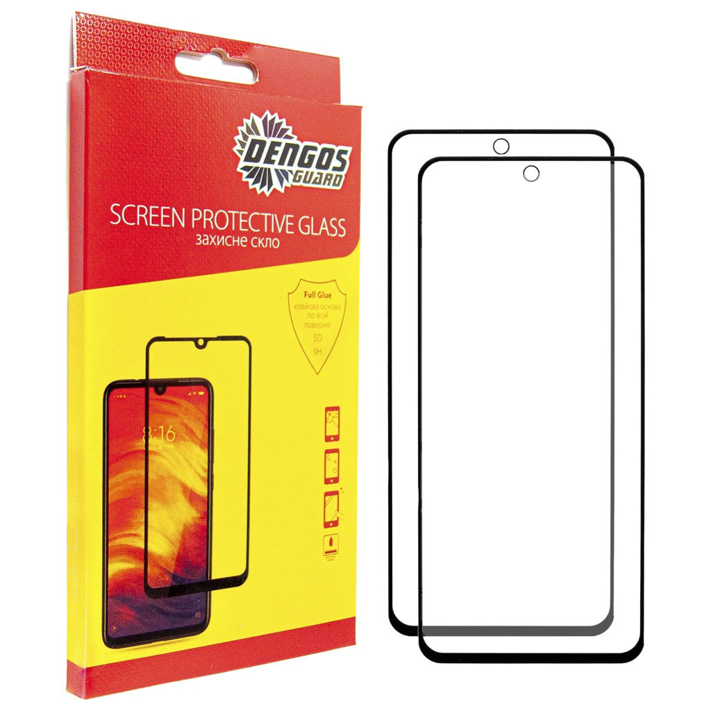 Защитное стекло Samsung A276 Galaxy A27, Dengos, Черный - № 1 Защитное стекло Samsung A276 Galaxy A27, Dengos, Черный - № 1