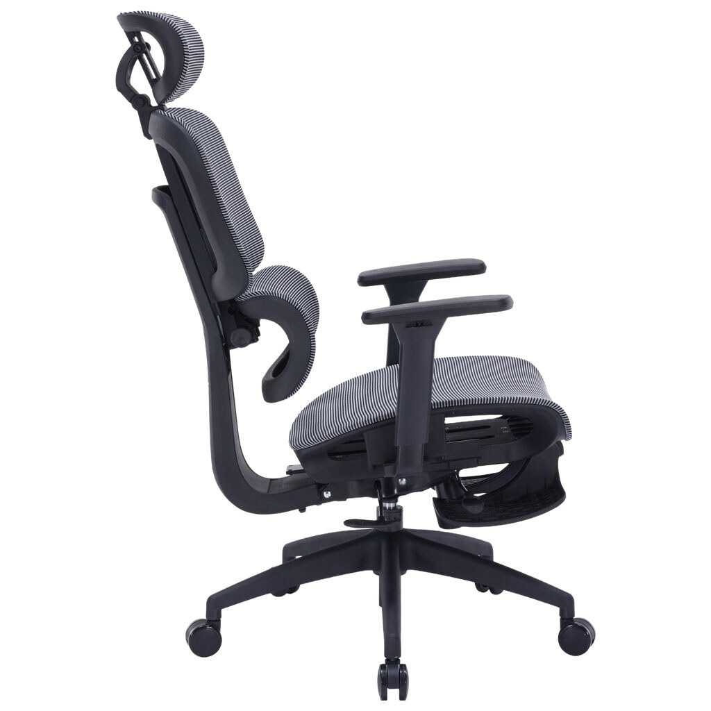 Офісне крісло Officepro Skyline Footrest, Чорний - № 4 Офісне крісло Officepro Skyline Footrest, Чорний - № 4