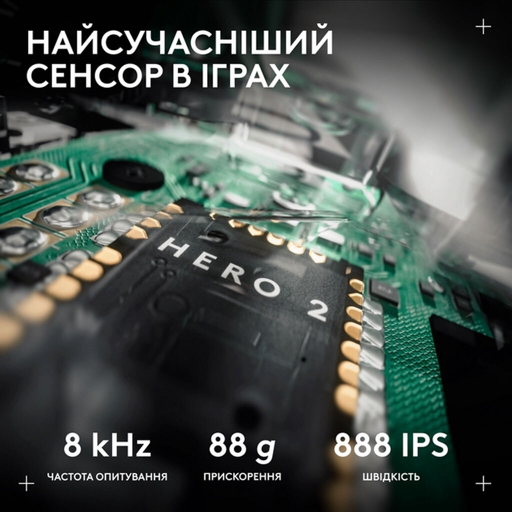 Миша Logitech G Pro X2 Superstrike, Білий - № 7 Миша Logitech G Pro X2 Superstrike, Білий - № 7