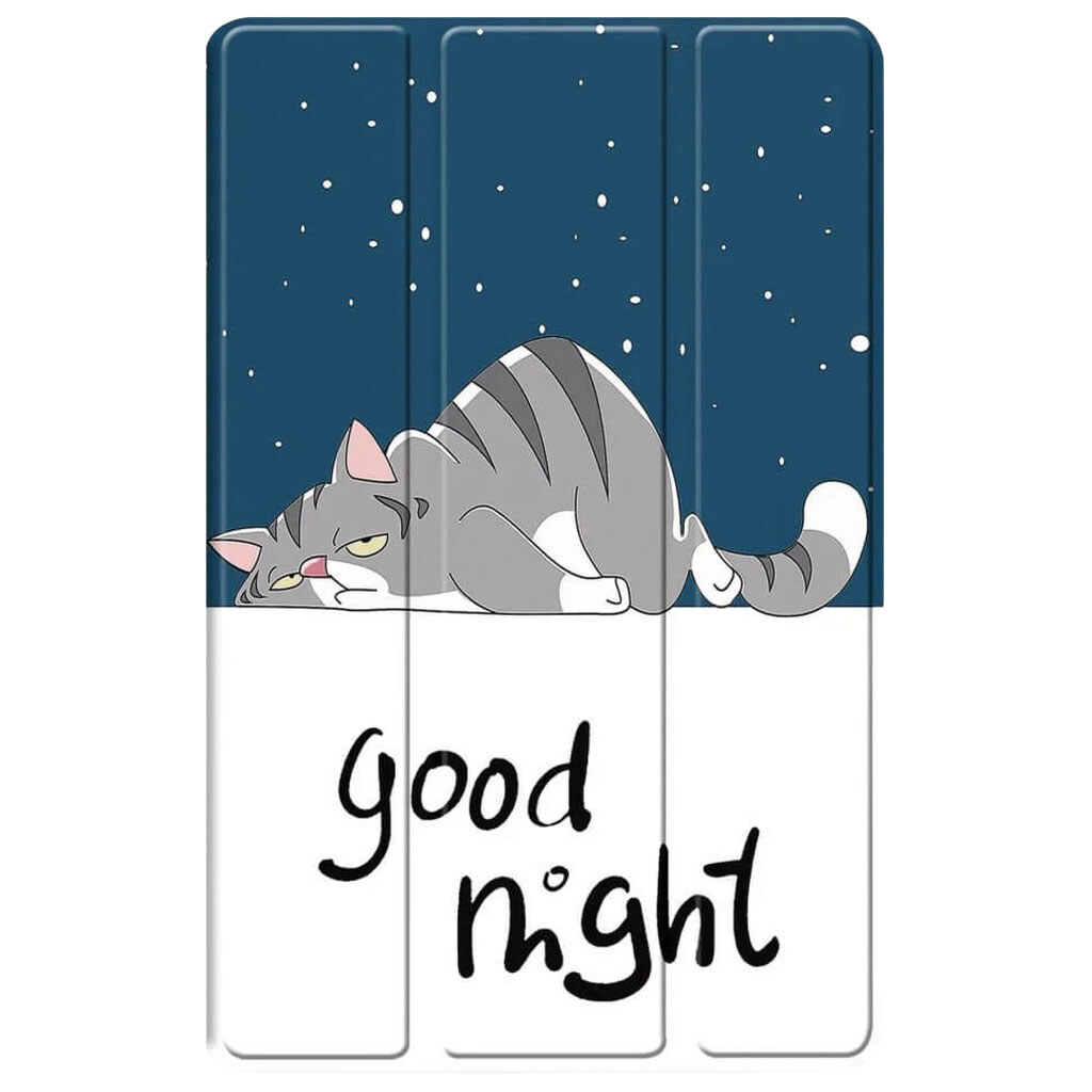 Чехол (книжка) Samsung Galaxy Tab A11, BeCover Smart, Good Night, Рисунок - № 1 Чехол (книжка) Samsung Galaxy Tab A11, BeCover Smart, Good Night, Рисунок - № 1