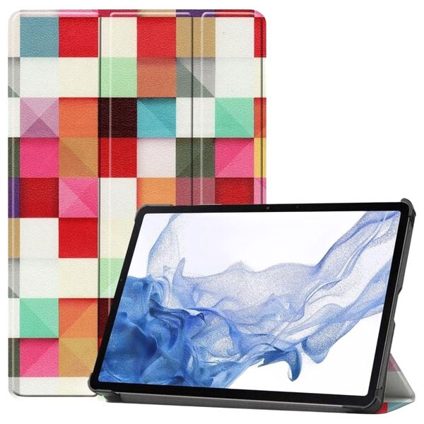 Чехол (книжка) Samsung Galaxy Tab A11, BeCover Smart, Square, Рисунок - № 3 Чехол (книжка) Samsung Galaxy Tab A11, BeCover Smart, Square, Рисунок - № 3