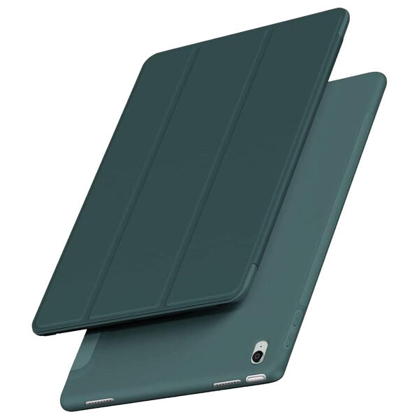 Чехол (книжка) Apple iPad Air 11 2026, BeCover Tri Fold Soft TPU, Dark Green, Зеленый - № 2 Чехол (книжка) Apple iPad Air 11 2026, BeCover Tri Fold Soft TPU, Dark Green, Зеленый - № 2