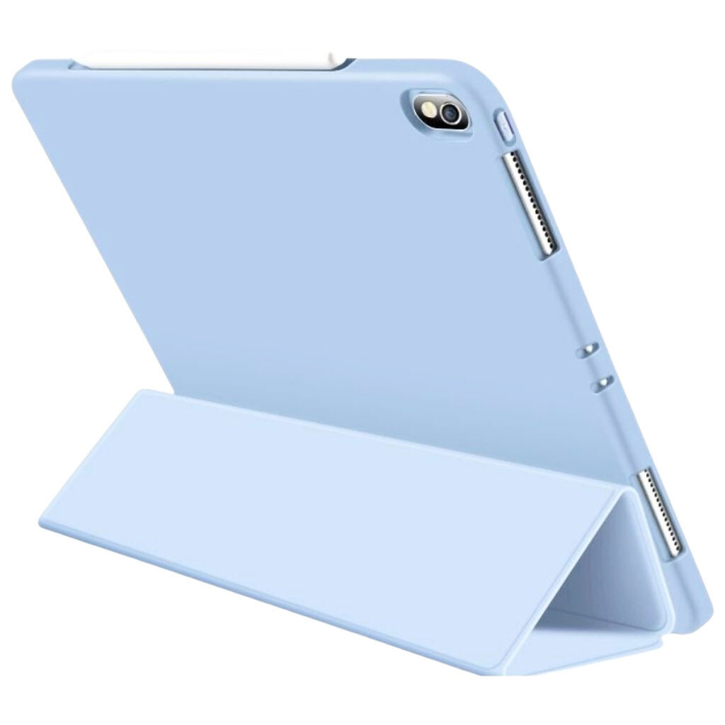 Чехол (книжка) Apple iPad Air 11 2026, BeCover Tri Fold Soft TPU, Light Blue, Голубой - № 2 Чехол (книжка) Apple iPad Air 11 2026, BeCover Tri Fold Soft TPU, Light Blue, Голубой - № 2