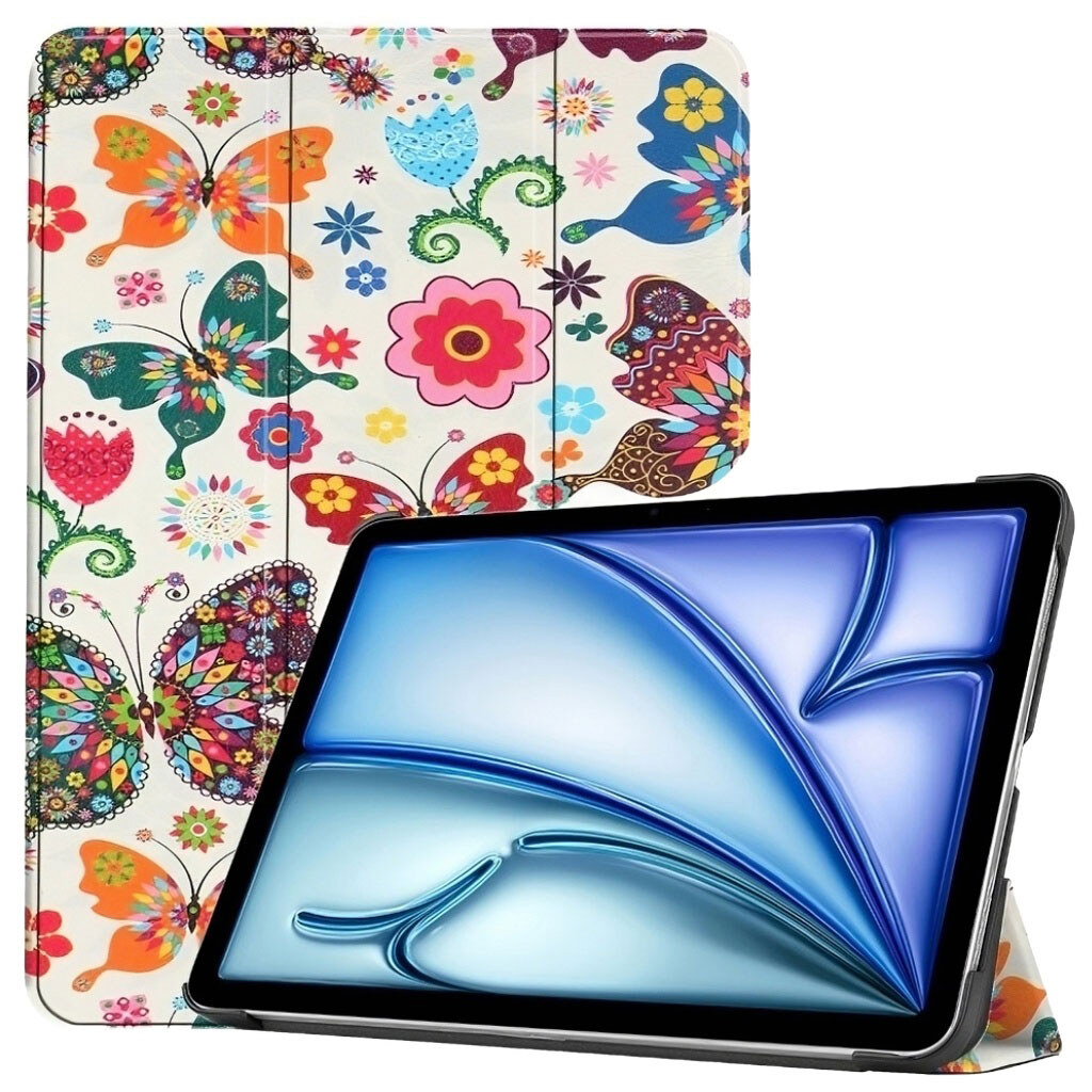 Чехол (книжка) Apple iPad Air 11 2026, BeCover Smart, Butterfly, Рисунок - № 1 Чехол (книжка) Apple iPad Air 11 2026, BeCover Smart, Butterfly, Рисунок - № 1