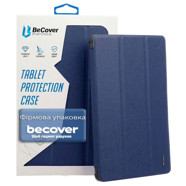 Чехол (книжка) Samsung Galaxy Tab A11 Plus, BeCover Smart, Deep Blue, Синий - № 2 Чехол (книжка) Samsung Galaxy Tab A11 Plus, BeCover Smart, Deep Blue, Синий - № 2