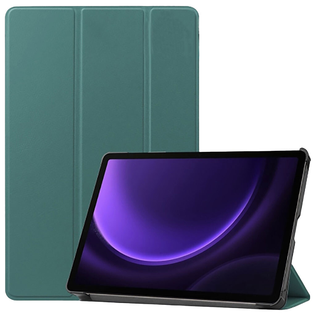 Чехол (книжка) Samsung X400 Galaxy Tab S10 Lite, BeCover Smart, Dark Green, Зеленый - № 1 Чехол (книжка) Samsung X400 Galaxy Tab S10 Lite, BeCover Smart, Dark Green, Зеленый - № 1