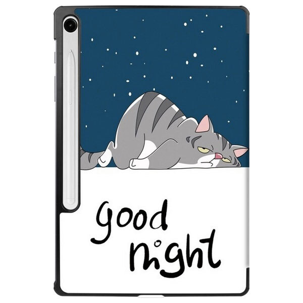 Чехол (книжка) Samsung X400 Galaxy Tab S10 Lite, BeCover Smart, Good Night, Рисунок - № 3 Чехол (книжка) Samsung X400 Galaxy Tab S10 Lite, BeCover Smart, Good Night, Рисунок - № 3