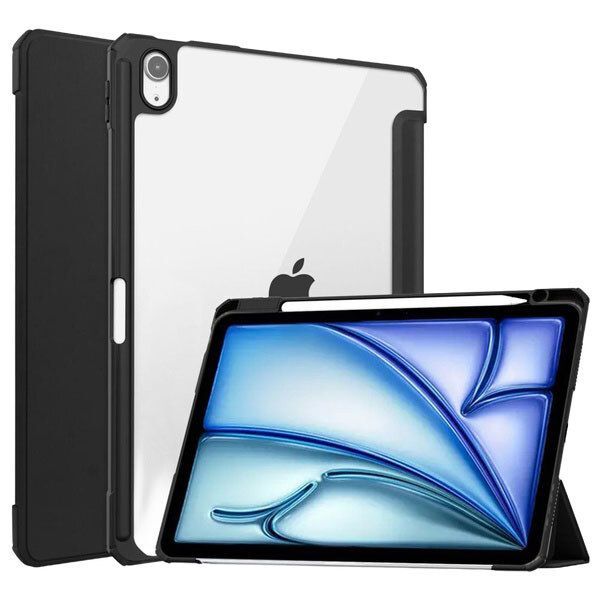 Чехол (книжка) Apple iPad Air 11 2026, BeCover Soft Edge, Черный - № 1 Чехол (книжка) Apple iPad Air 11 2026, BeCover Soft Edge, Черный - № 1