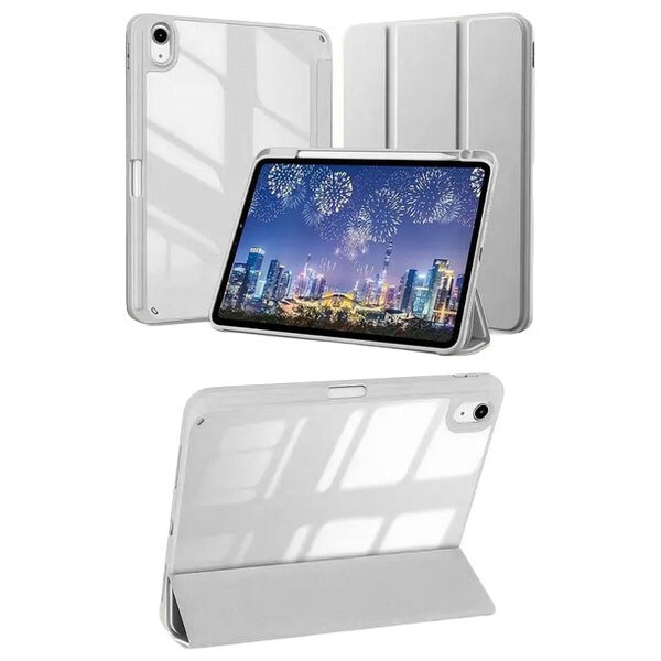 Чехол (книжка) Apple iPad Air 11 2026, BeCover Soft Edge, Серый - № 2 Чехол (книжка) Apple iPad Air 11 2026, BeCover Soft Edge, Серый - № 2