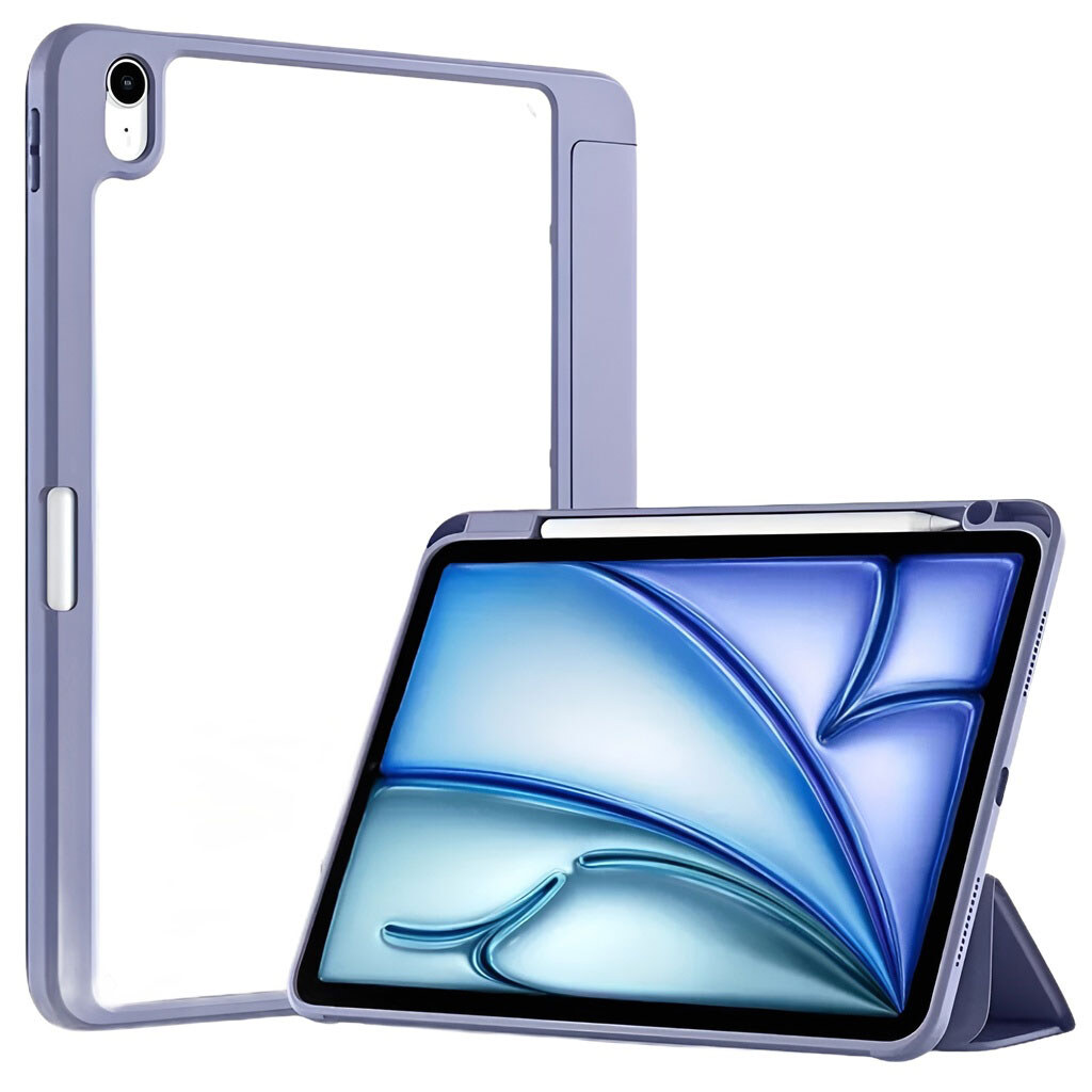 Чохол (книжка) Apple iPad Air 11 2026, BeCover Soft Edge, Фіолетовий - № 1 Чохол (книжка) Apple iPad Air 11 2026, BeCover Soft Edge, Фіолетовий - № 1