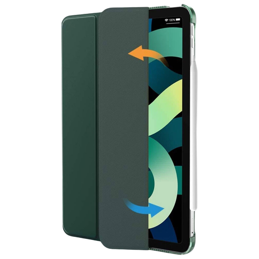 Чехол (книжка) Apple iPad Air 11 2026, BeCover Tri Fold Hard, Dark Green, Зеленый - № 2 Чехол (книжка) Apple iPad Air 11 2026, BeCover Tri Fold Hard, Dark Green, Зеленый - № 2